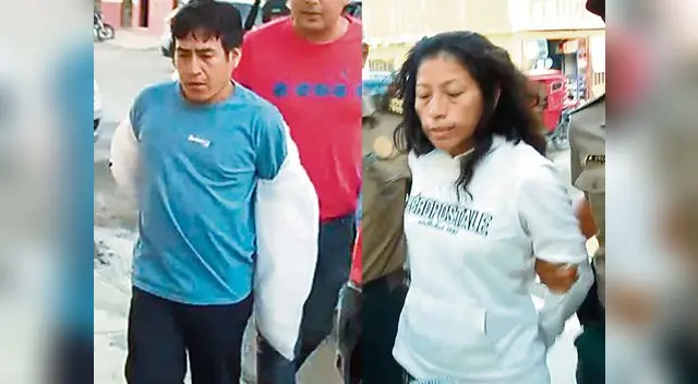 Esposos serán enviados a un penal en las próximas horas Esposos serán enviados a un penal en las próximas horas