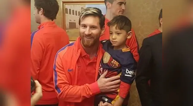 Messi conoció a Murtaza