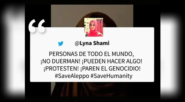 Los residentes de Alepo se despiden con 'mensajes finales' en redes 