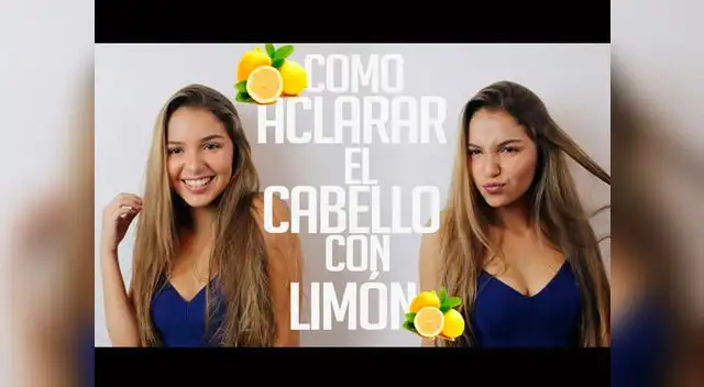 Aprende aclarar tu cabello con limón Aprende aclarar tu cabello con limón