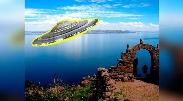 Gigantescos objetos son captados sobre el lago Titicaca Gigantescos objetos son captados sobre el lago Titicaca