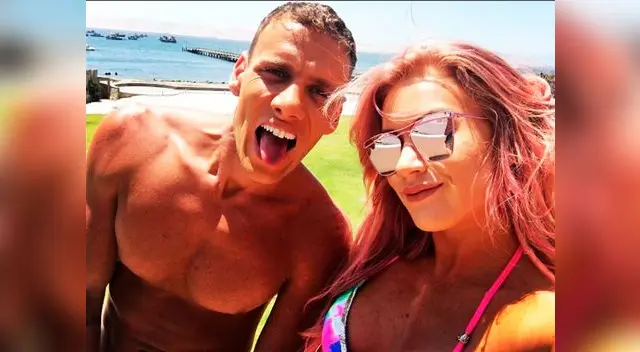 Bella cantante grabó video en Paracas junto a Krayg Peña