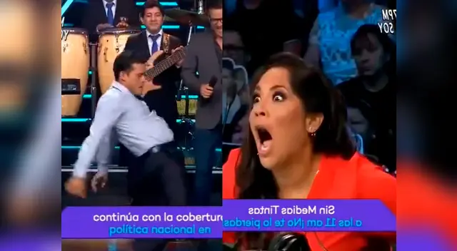 Katia Palma quedó impactada con sus movimientos