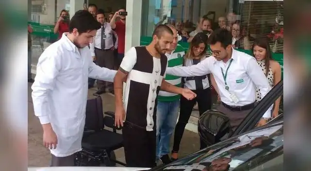 Ruschel abandona el hospital