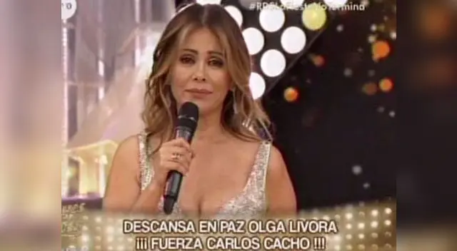 Gisela Valcárcel recordó entre lágrimas a la mamá de Carlos Cacho