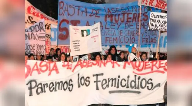 Protestas en Argentina por feminicidios