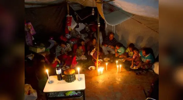 Cantagallo celebra la Navidad a la luz de las velas pero con esperanza de un futuro diferente