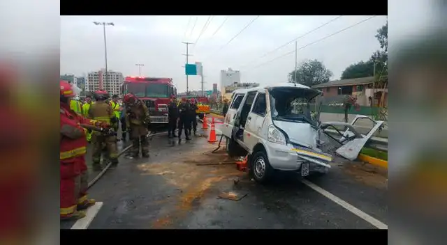 Surco: choque múltiple deja un muerto y 5 heridos en la Panamericana ...
