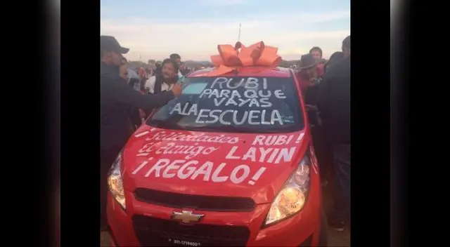 Ruby recibió inusual regalo