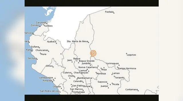 Sismo de 4.7 grados de magnitud se sintió en Loreto Sismo de 4.7 grados de magnitud se sintió en Loreto
