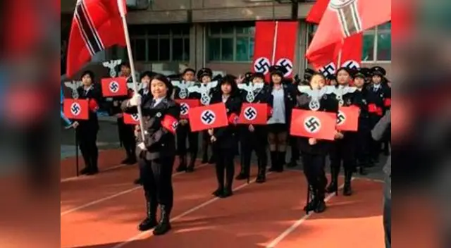 escándalo por un desfile nazi en una escuela secundaria de taiwan escándalo por un desfile nazi en una escuela secundaria de taiwan