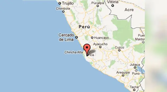 Leve sismo se sintió esta mañana en Ica y horas antes otros dos sismos se registraron en Arequipa