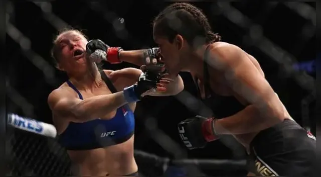 Ronda Rousey recibió una paliza Ronda Rousey recibió una paliza