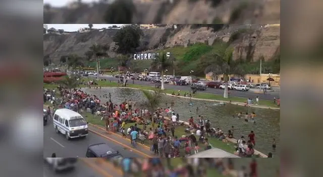 Vecinos del distrito se encuentran indignados con actos de los bañistas.