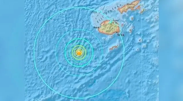 Terremoto de 7,2 sacude la isla de Fiji Terremoto de 7,2 sacude la isla de Fiji