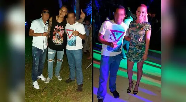 Paolo Guerrero le habría dado un piquito a Leslie Shaw