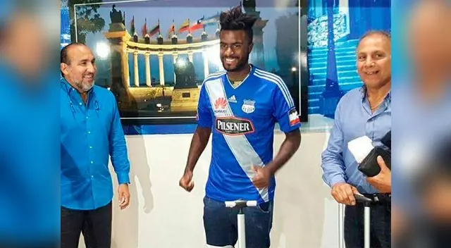 Emelec presentó a Christian Ramos Emelec presentó a Christian Ramos
