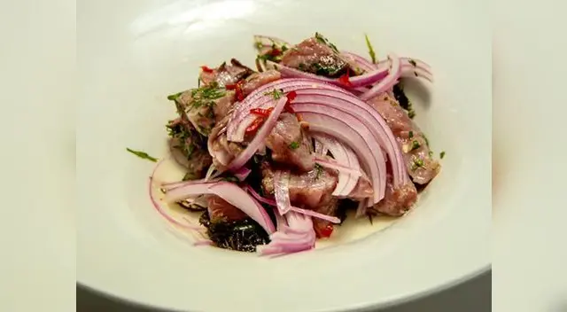 Receta de cebiche de bonito Receta de cebiche de bonito