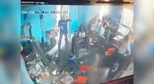 Violento asalto a taller de joyería en Chosica