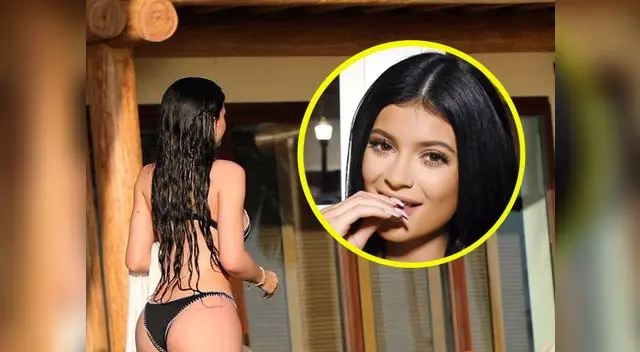 Kylie Jenner es captada en escena íntima con su novio Tyga