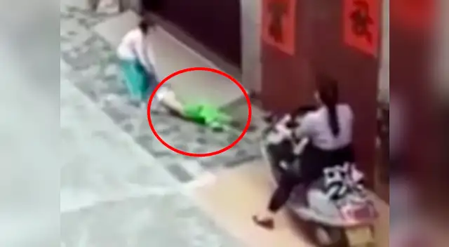 La menor terminó con hemorragias en las piernas por la agresión 