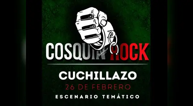 Banda peruana se presentarán este 27 de febrero en Argentina