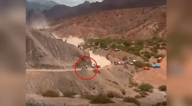 Momento del accidente