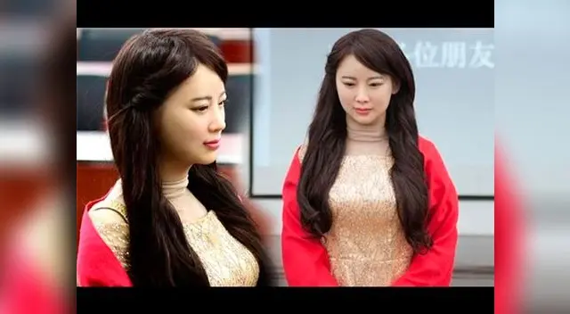Robot humanoide sorprende en China Robot humanoide sorprende en China