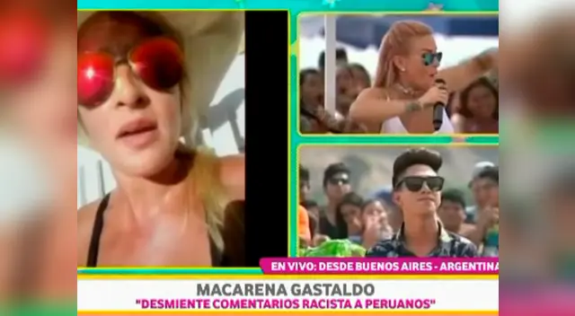 La modelo terminó humillada en pleno programa en vivo