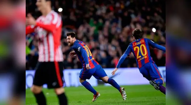 Messi dio la clasificación con golazo de tiro libre