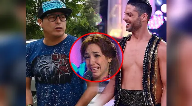 Rosángelo no logró contener el llanto Rosángelo no logró contener el llanto