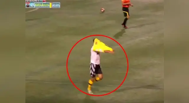 Futbolista anota golazo y reacciona así ante su novia Futbolista anota golazo y reacciona así ante su novia