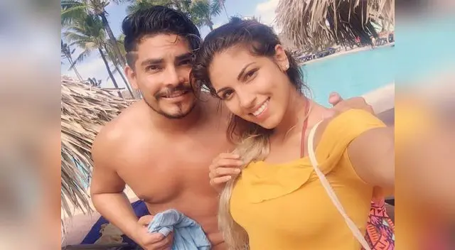 Erick Elera vive su amor en playas del caribe Erick Elera vive su amor en playas del caribe