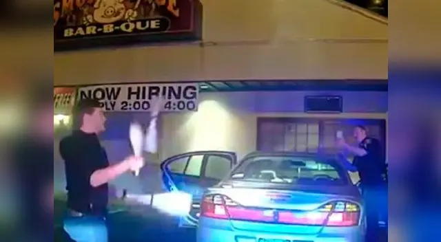 Joven sorprendió a policías con su talento