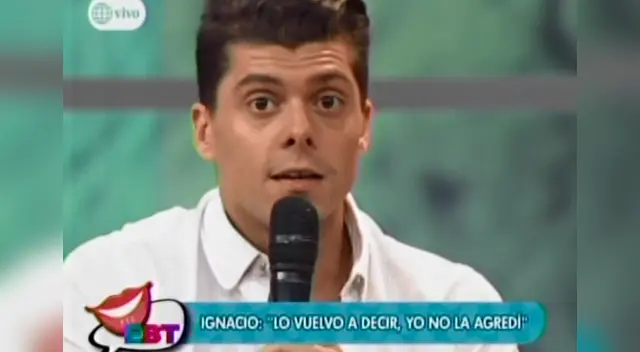 Asegura que nunca le pegó a su ex