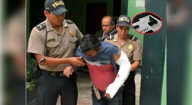 Presunto delincuente quedó herido en operativo Presunto delincuente quedó herido en operativo