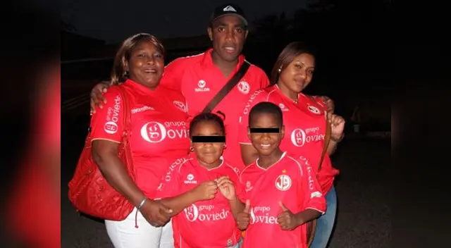 El Panameño Tejada en pleno con la familia