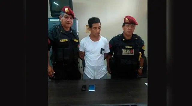 Fue detenido por la policía tras arranchar un celular a joven Fue detenido por la policía tras arranchar un celular a joven