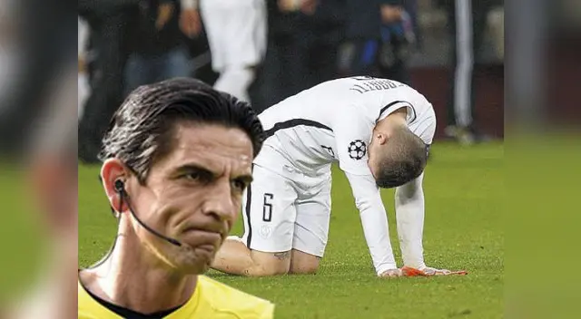 Aún no pueden olvidar la caída en Barcelona. Y esta vez la culpa la tiene el árbitro