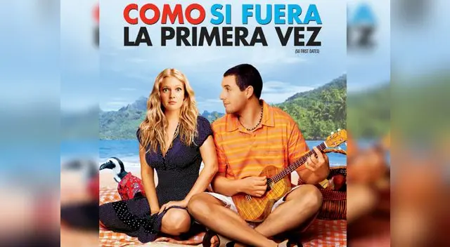 En la película "Como si fuera la primera vez" la canción enamoró a millones en el mundo 