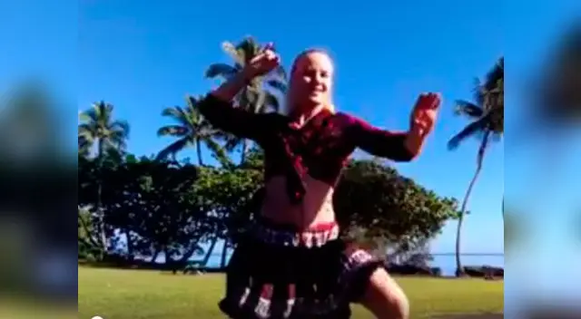 Valentina Shevchenko demostró su ritmo para el baile