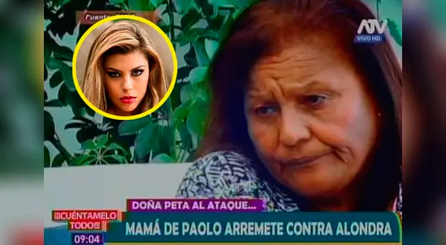 Doña peta esta molesta y no lo oculta 