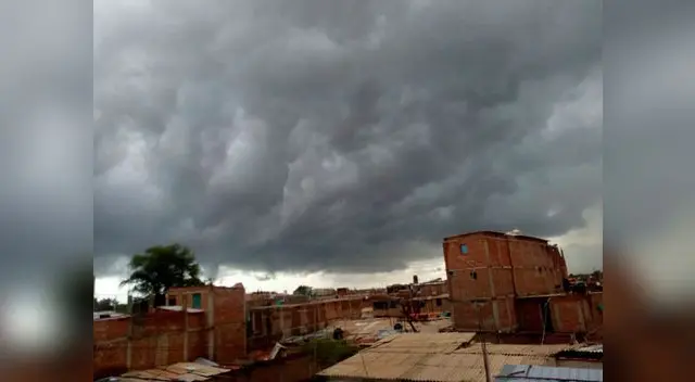Gigantescas nubes volvieron a aparecer en Chiclayo Gigantescas nubes volvieron a aparecer en Chiclayo