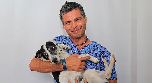 Llego a rescatar animales afectados en Punta Hermosa