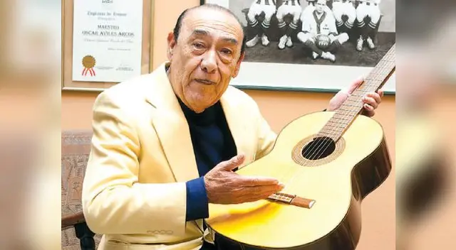 Oscas Avilés fue la "Primera Guitarra del Perú"