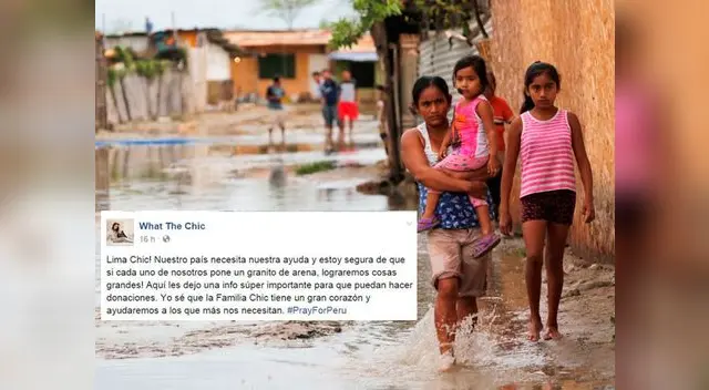Youtuber se solidarizan con peruanos afectados por las lluvias y huaicos