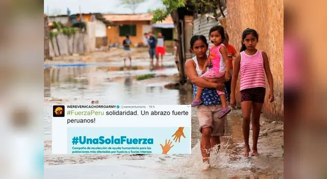 Youtuber se solidarizan con peruanos afectados por las lluvias y huaicos