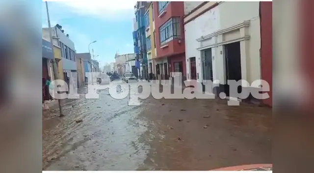 Varias calles de Trujillo se han visto afectadas
