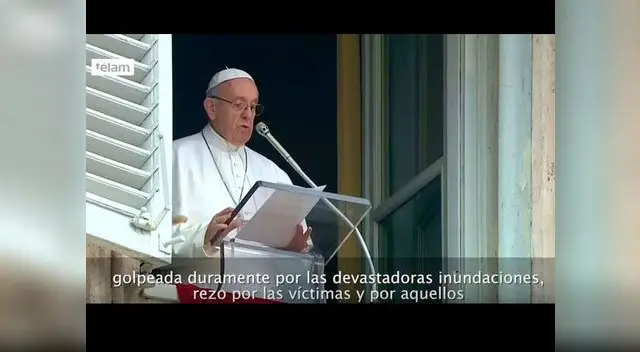 Mandó un mensaje de solidaridad para los peruanos