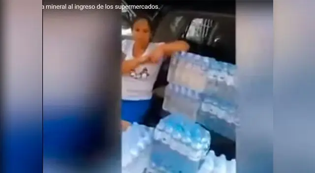 Indignante video como especulan con la venta de agua